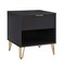 Manhattan Comfort DUMBO 1.0 Nightstand in Black NS001-BK - alternate 6
